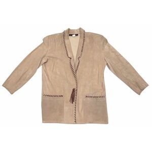 The Austin Collection Western Style Women's Suede Leather Jacket Size Small USA